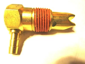 FREIGHTLINER M2 1/2" NPTF Fuel Tank ROLLOVER SAFETY VENT VALVE 1/4" ID Hose - Picture 1 of 4