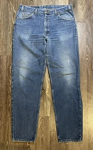 Levi's 550 Orange Tab Jeans Mens 36x33 Relaxed Fit Tapered Leg USA VTG 90s Levis - Picture 1 of 10