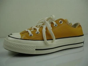 Scarpe basse donna 7,5 M Converse Chuck Taylor 70 Ox 162063C giallo girasole NUOVE - Foto 1 di 13