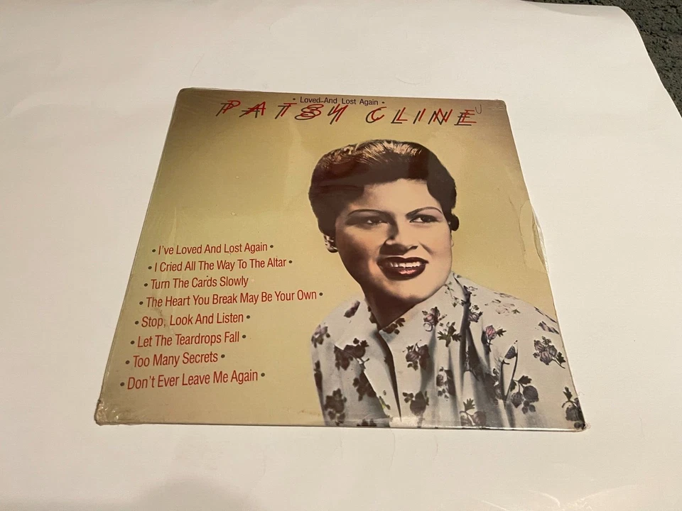 PATSY CLINE "LOVED AND LOST AGAIN"  (RARE NEW VINYL / ONLY REL-1982) - Image 1 of 1
