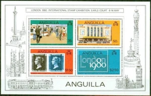 ANGUILLA – 1979 – LONDON 80 – S/S - VF  **  - Picture 1 of 1