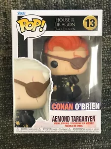 Custom Funko Pop Vinyl Figure Conan O'Brien as Aemond Targaryen # 13 from GOT - Picture 1 of 3