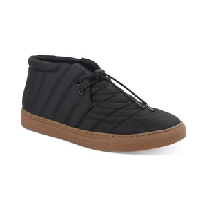 Alfani Men's Tucker Quilted Lace-up Chukka Boot - Black - Size 9 - NIB - Picture 1 of 1