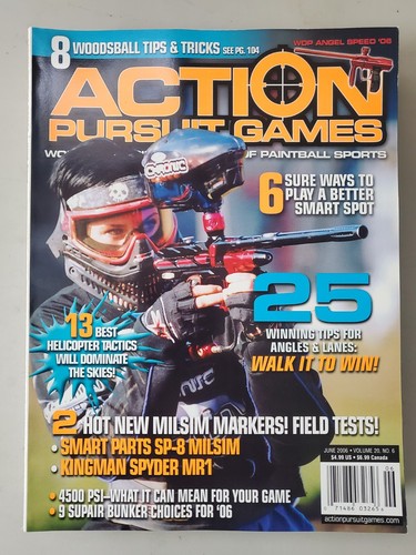 Priced To Sell June 2006 APG Action Pursuit Games Print Paintball ...