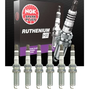Genuine NGK Ruthenium HX High Ignitability Spark Plug LKAR7AHX-S/ 92274 Set of 6 - Picture 1 of 5