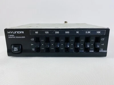 1990er Original Hyundai Galloper - 7 Band Graphic Equalizer Booster / getestet - Bild 1 von 4