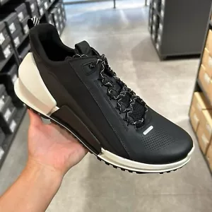 NEW ECCO Men's Biom 2.0 Sneaker Shoes Leather Black EU44 US 10-10.5 - Picture 1 of 10