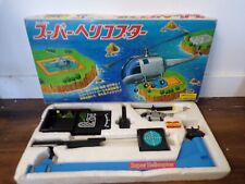 Vintage 1980's Epoch Japan Battery Operated Control Line Helicopter with Box