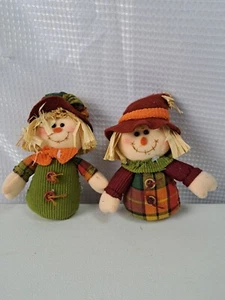 Fall Halloween Thanksgiving Plush 6" Scarecrow. - Picture 1 of 6