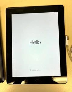 Apple iPad 2 32GB,  Wi-Fi  9.7in  Silver  Model A1395  Nice Condition Bundle - Picture 1 of 4