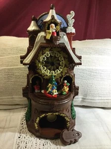 Hallmark Keepsake 2017 Santa's Christmas Clock Magic Light Sound Motion + Remote - Bild 1 von 21