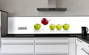 Küchenrückwand Fliesenspiegel Glas Sicherheitsglas Laminat Küche Spritzschutz - Bild 1 von 2