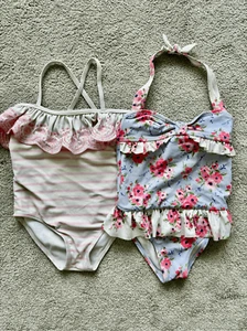 2 Janie and Jack toddler girl swimsuits $99 - Picture 1 of 6