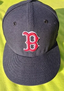 New Era Boston Red Sox Hat ~ David Ortiz Patch ~ Official On-Field Cap Authentic - Picture 1 of 7