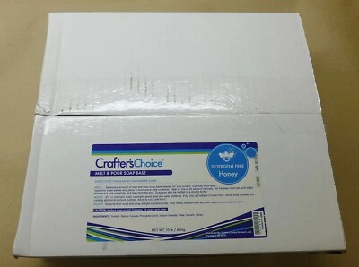 Crafters Choice Melt and Pour Soap Base  10Lb Detergent free Honey - Image 1 of 2