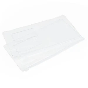 10 Pack Zipper File Bags A6 Clear Files Envelope Plastic Document Organizer Z... - Picture 1 of 5