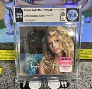 2006 Taylor Swift Debüt CD Hype Sticker Graded WATA 9.8 A Sealed not AMG Rewind - Bild 1 von 12