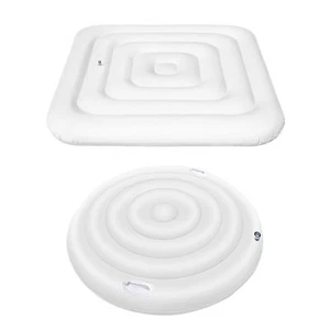 Inflatable Hot Tub Cover Energy Saving Lid for Round/Square Hot Tub Windproof - Picture 1 of 15