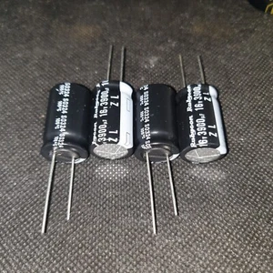RUBYCON ZL 3900UF 16V Low ESR CAPS FOR AUDIO GREAT! 4pcs - Picture 1 of 4