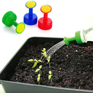 3pcs Gardening Plant Watering Attachment Spray Head Soft Drink Bottle Can Top