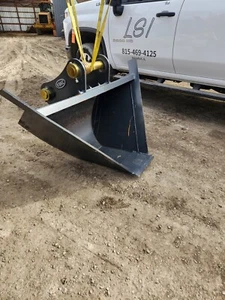 60" Caterpillar 312 313 314 Trapazoid Digging Bucket Excavator 65mm Pin PC160 - Picture 1 of 7