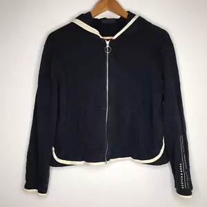 Scotch & Soda Women's Medium Navy Blue Full Zip Hoodie Sweater - Picture 1 of 12