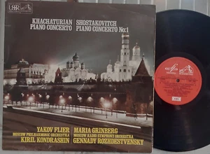 ASD 2481 Khachaturian / Shostakovich - Piano Concertos Flier Grinberg UK LP NM - Picture 1 of 1