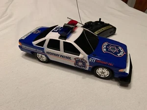 1993 New Bright Chevy Caprice Police Car RC Rare 9.6V Radio Control Vintage 1/16 - Picture 1 of 11
