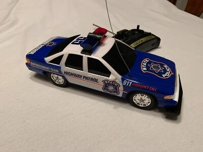 1993 New Bright Chevy Caprice Police Car RC Rare 9.6V Radio Control Vintage 1/16 - Image 1 of 4