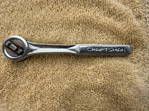 VINTAGE CRAFTSMAN 1/4 INCH DRIVE -V- RATCHET NO. 43178 - Bild 1 von 5