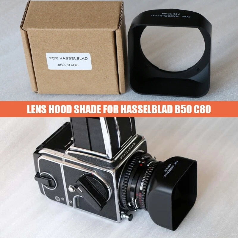 Lens Hood Shade for Hasselblad B50 C80/2.8 50-80 Planar T 1:2.8 F 80mm CT Lens - Image 1 of 4