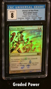 Magic The Gathering Promo Honor of the Pure CGC 8 Foil (9007) ITALIANO Magic the Gathering - Imagen 1 de 2