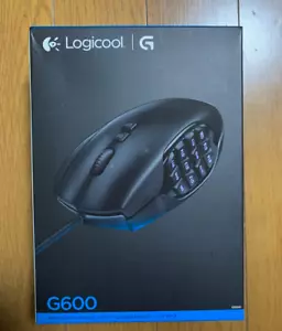 MMO Gaming Mouse Logitech G600t Button 20 Mounted on the highest 8 200dpi - Picture 1 of 9