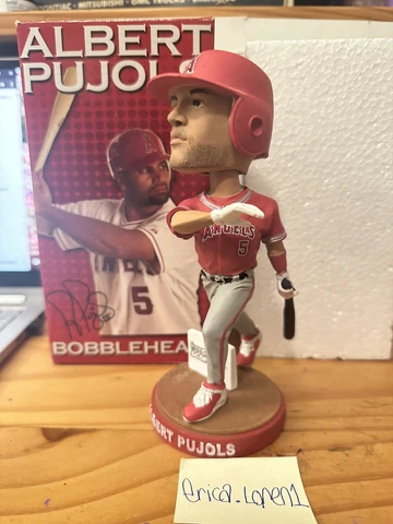 Albert Pujols Los Angeles LA Angels Anaheim Bobblehead 2012 SGA Cover