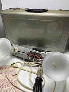 Acme-Lite Move-E-Lite Vintage Tested Works Vintage Light W/ Metal Carrying Case - Picture 1 of 12