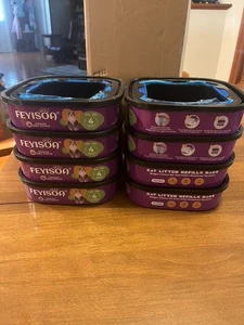 8 Pack Litter Genie Cat Litter Disposal System REFILL CARTRIDGES - New in Box - Picture 1 of 3