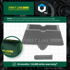 Jacking Point fits BMW 630 E63, E64 3.0 Front 04 to 10 Firstline 51710153103 New - Picture 1 of 3