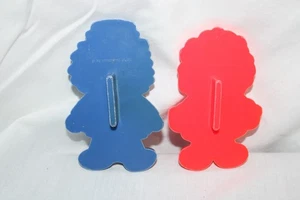 Vintage The Bobbs Merrill Raggedy Ann & Andy Plastic Cookie Cutters - Picture 1 of 2