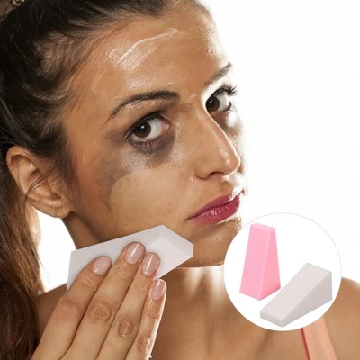  40 Pcs Facial Wet Powder Puff Cosmetic Tool Foundation Blending Sponge - Image 1 of 4