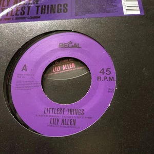 LILY ALLEN - LITTLEST THINGS 2006 UK 7" Rare Unplayed MINT Vinyl Single 45rpm - Picture 1 of 4