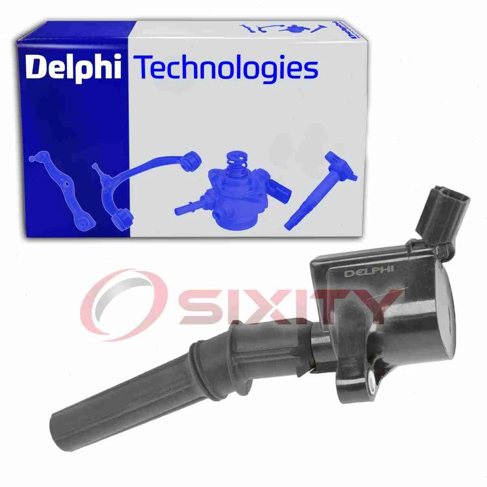 Bobina de encendido Delphi para Ford E-150 Econoline Club Wagon 1997-2002 4,6 L 5,4 L XL Foto 1 de 4