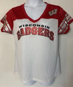 Maglia Wisconsin Badgers G3 per lei di Alyssa Milano taglia Large L - Foto 1 di 4