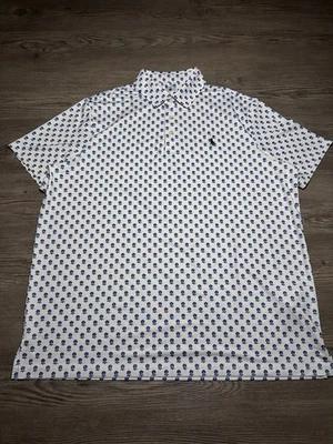 Polo Ralph Lauren Shirt Men’s Size XL Performance Classic Fit Floral Polo S/S - Image 1 of 4