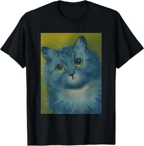 Camiseta Blue Cat by L. Wain - Imagen 1 de 3