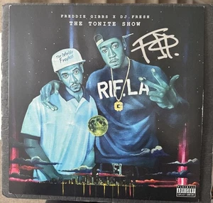 FREDDIE GIBBS SIGNED THE TONITE SHOW VINYL RECORD RAPPER JSA COA - Picture 1 of 4