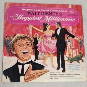 Walt Disney's The Happiest Millionaire Original Cast Soundtrack LP Buena Vista - Imagen 1 de 19