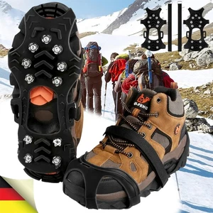 Größe 40-43 Anti Rutsch Schuhspikes Ice Grips Schuhkrallen Steigeisen für Schuhe - Bild 1 von 13