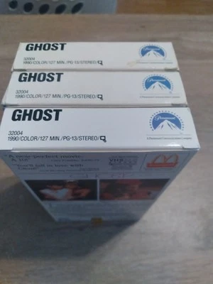 Vintage McDonald's Vhs Ghost 3 Copies Nice Condition Collectable - Image 1 of 4