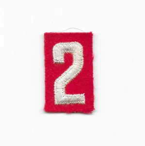 Tropa número 2 años 40-1952 bordada en fieltro Boy Scouts of America BSA - Imagen 1 de 2