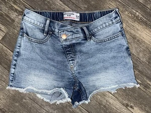 Abercrombie Kids Girls High Rise Shortie Cutoff Shorts Pull On Size 13/14 NWOT - Picture 1 of 2